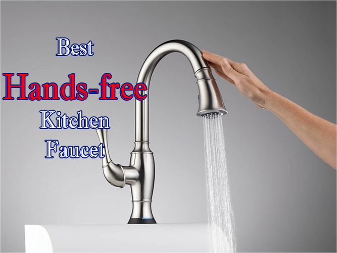 hands free kitchen sink faucet