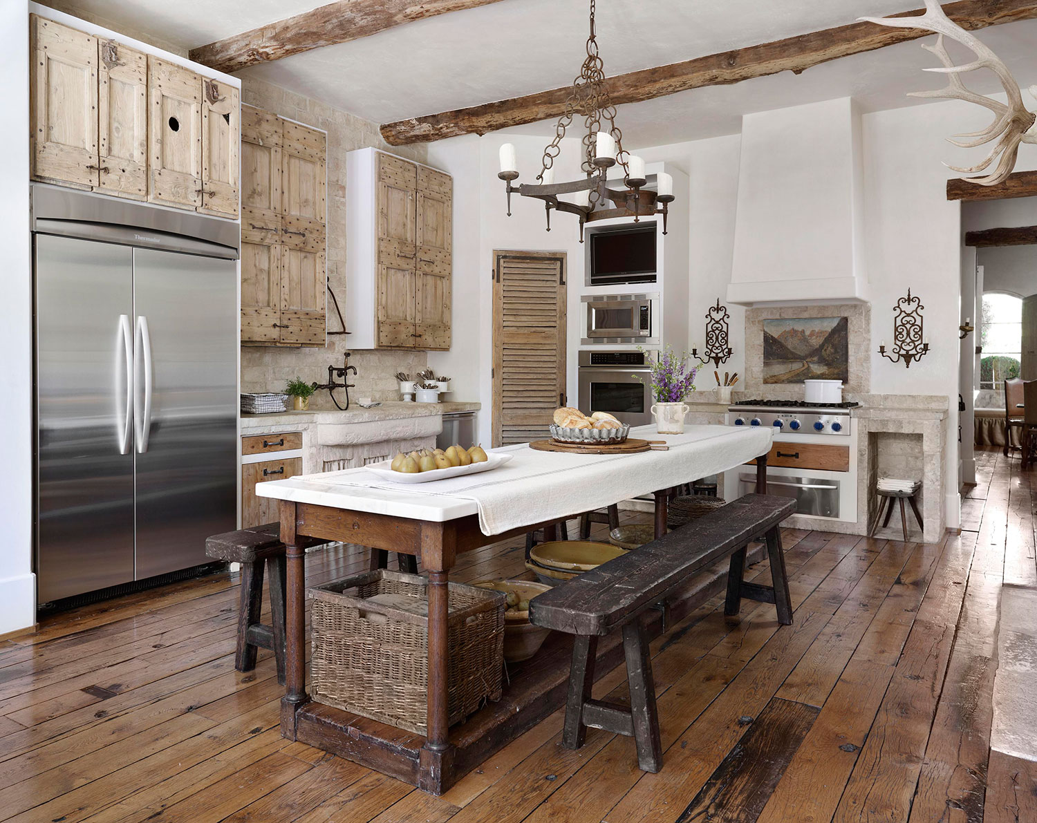 french cottage kitchen design