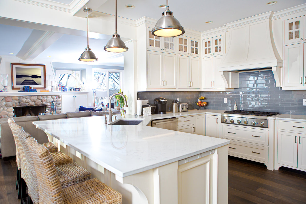 white color kitchen design