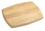 Flat-grain wood cutting board