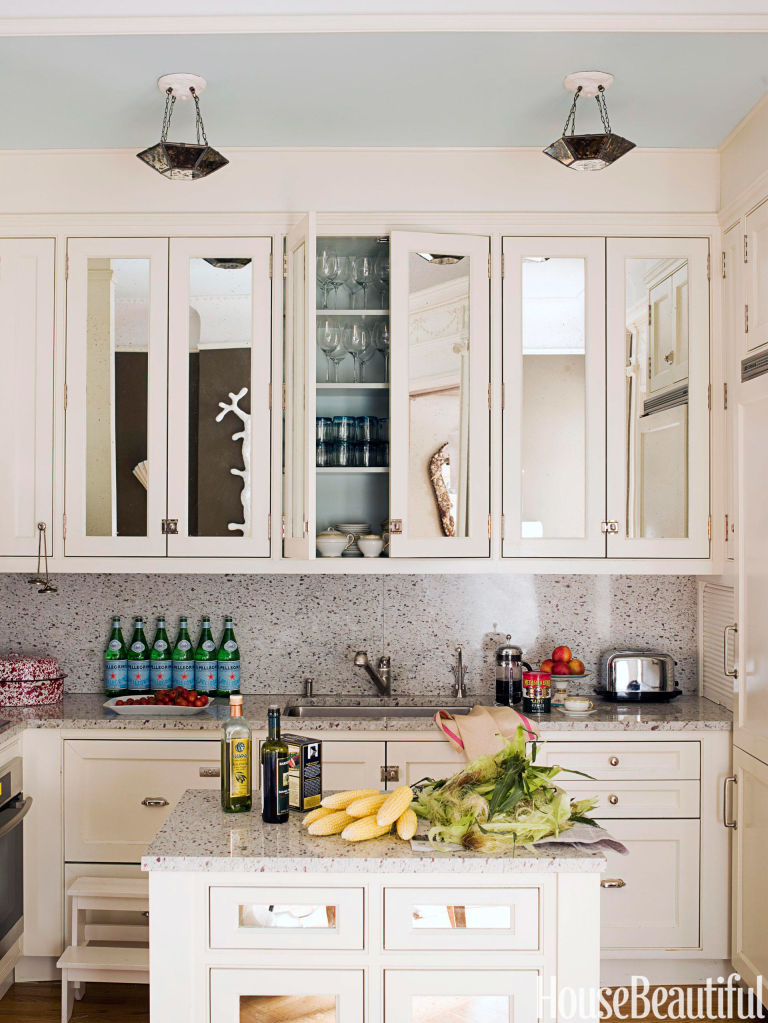 Mirrored kitchen