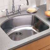 Stainless steel undermount kitchen sink