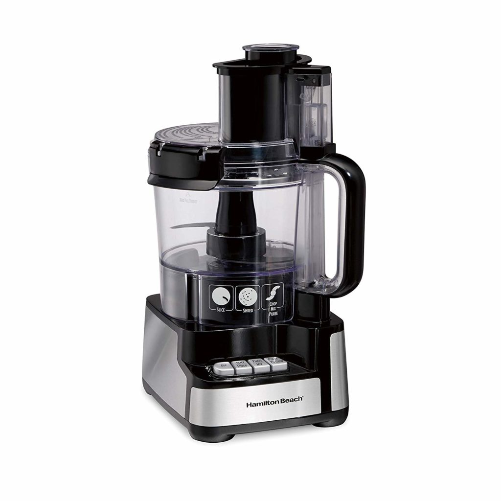 Hamilton Beach 70725A 12-Cup Stack & Snap Food Processor