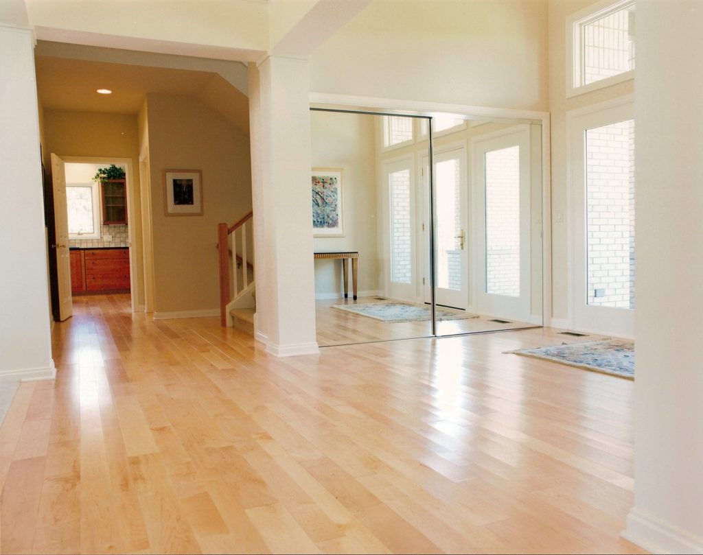 Maple flooring