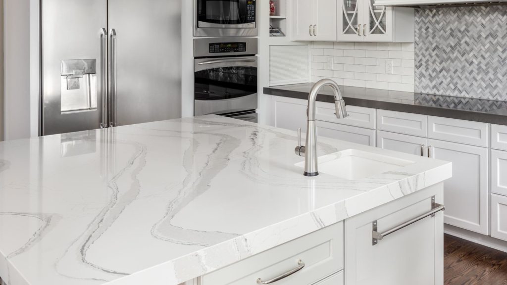 Marble countertops