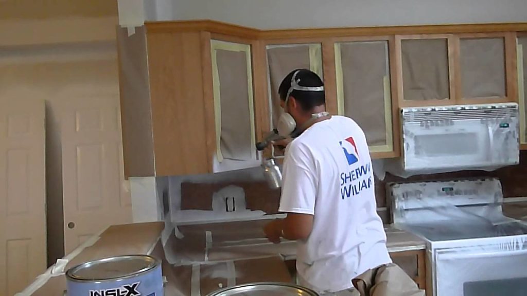 Painting kitchen cabinets