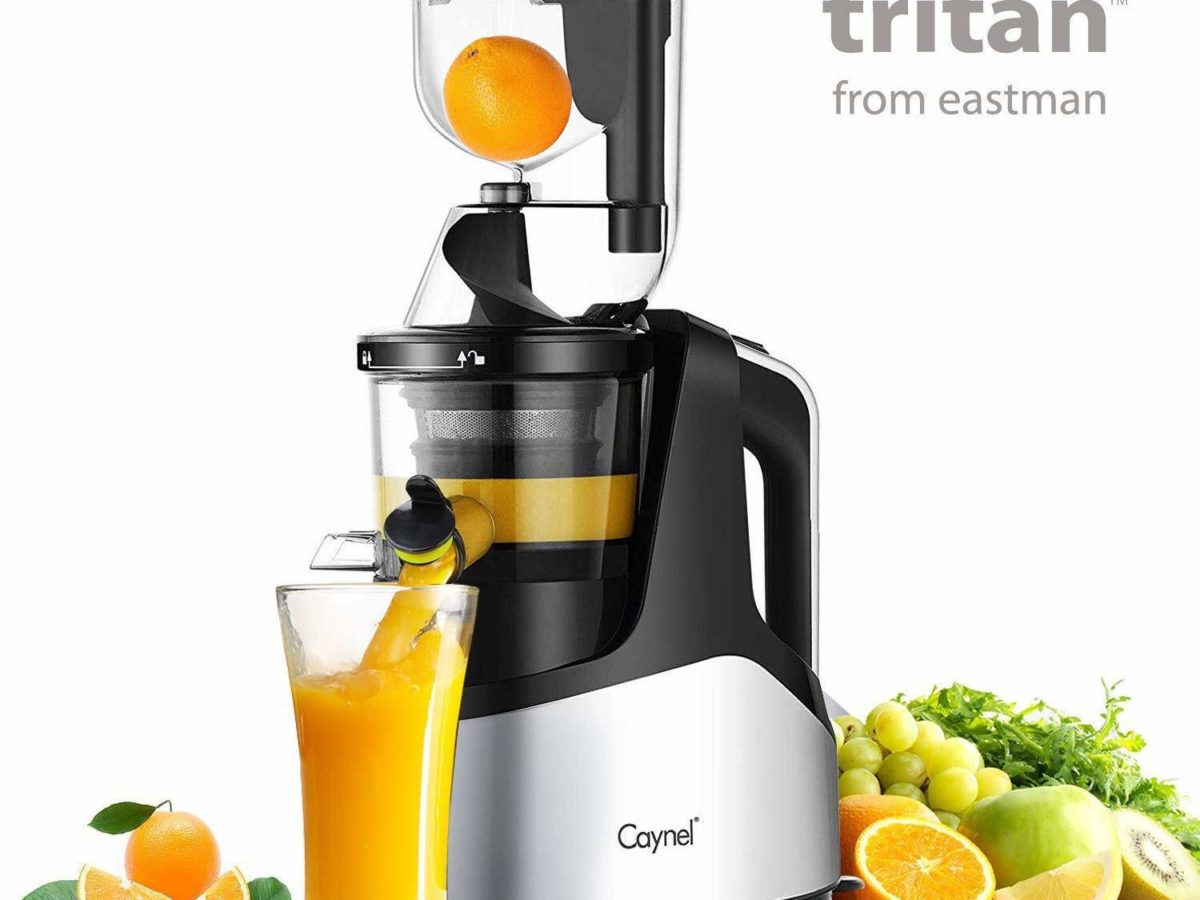 Caynel slow masticating outlet juicer