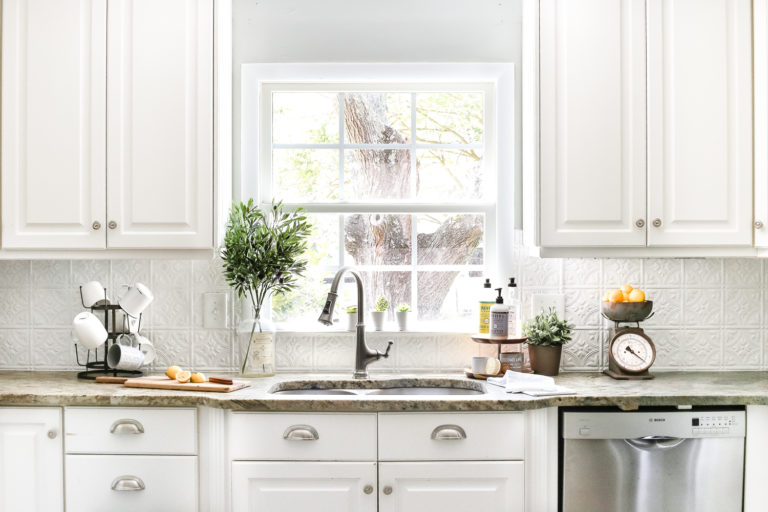 Chic or Rustic, a Tin Backsplash is Right for You! The Kitchen Blog