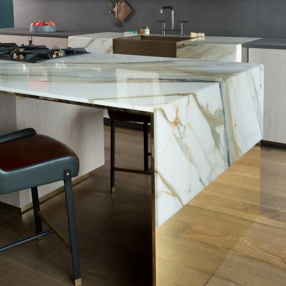 Mix marble and metal
